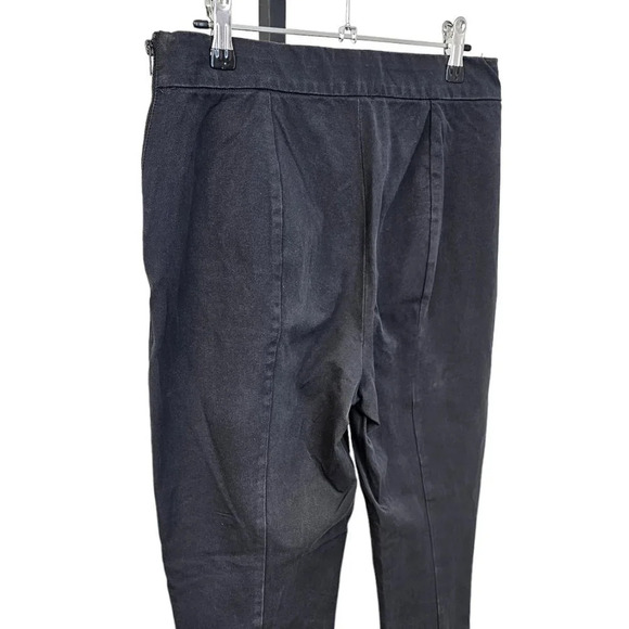 Everlane Womens Pull On Elasticzed Waist Pants Black  Size 8 - Picture 8 of 9